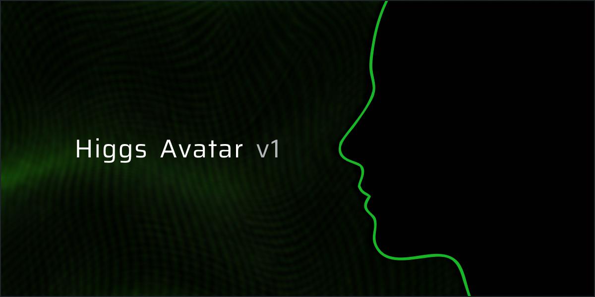 Meet Higgs Avatar v1: real-time avatars for voice agents