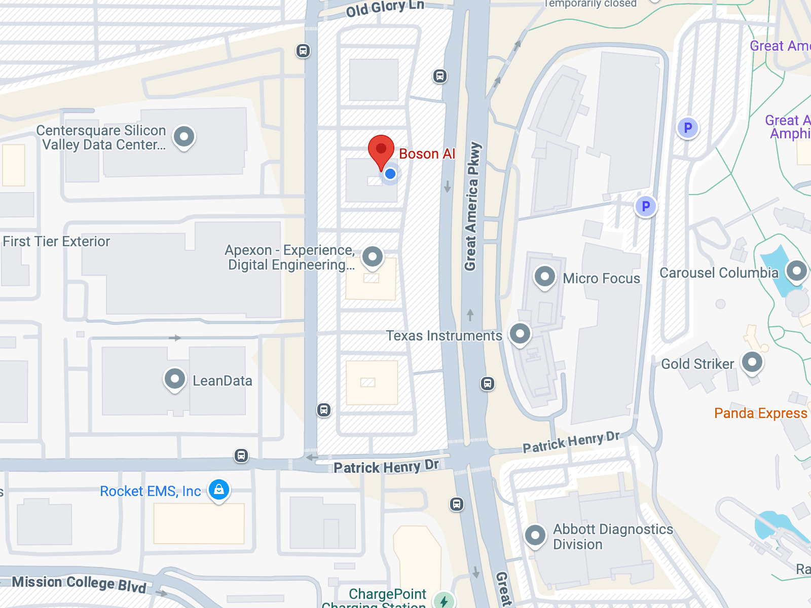 Map of Santa Clara