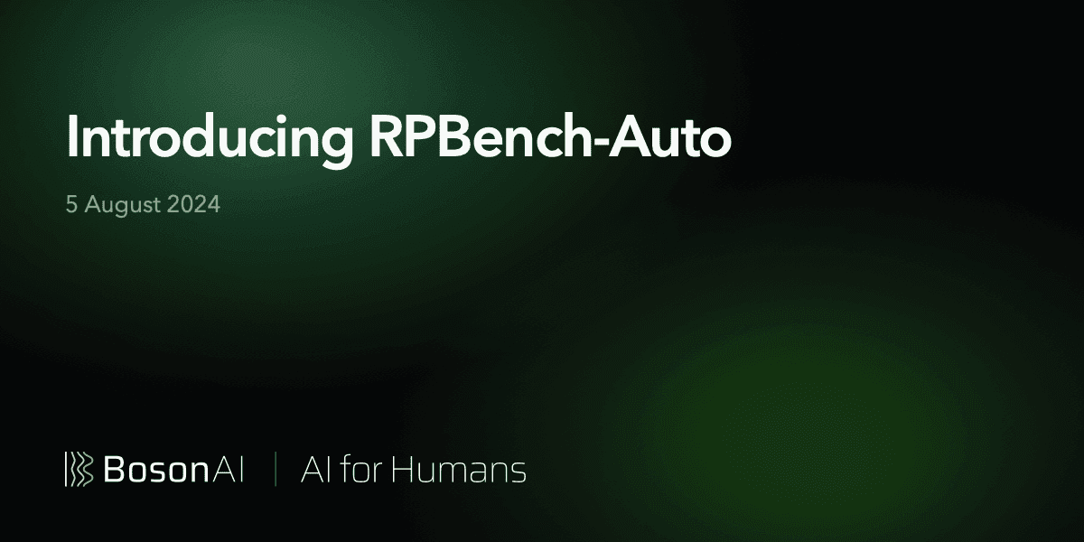 Introducing RPBench-Auto