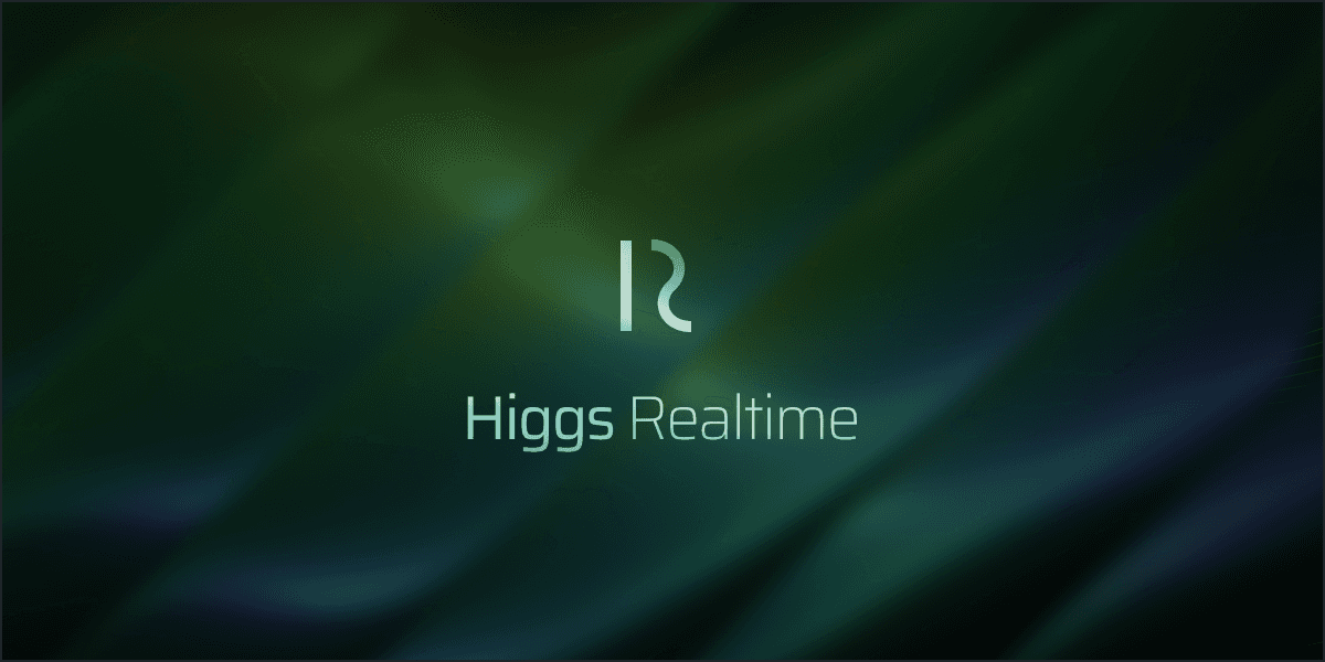 Higgs Realtime: cost-efficient, real-time speech-to-speech model