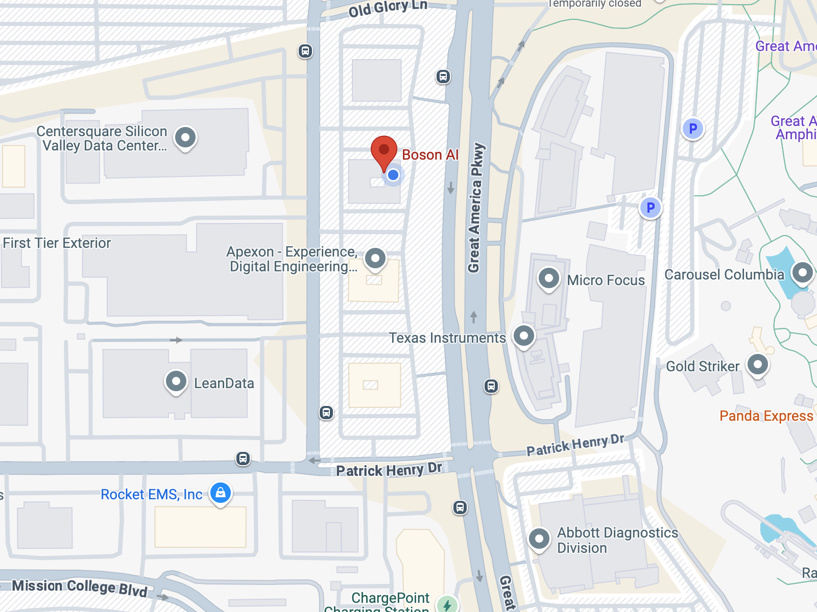 Map of Santa Clara
